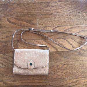 Frye crossbody wallet purse